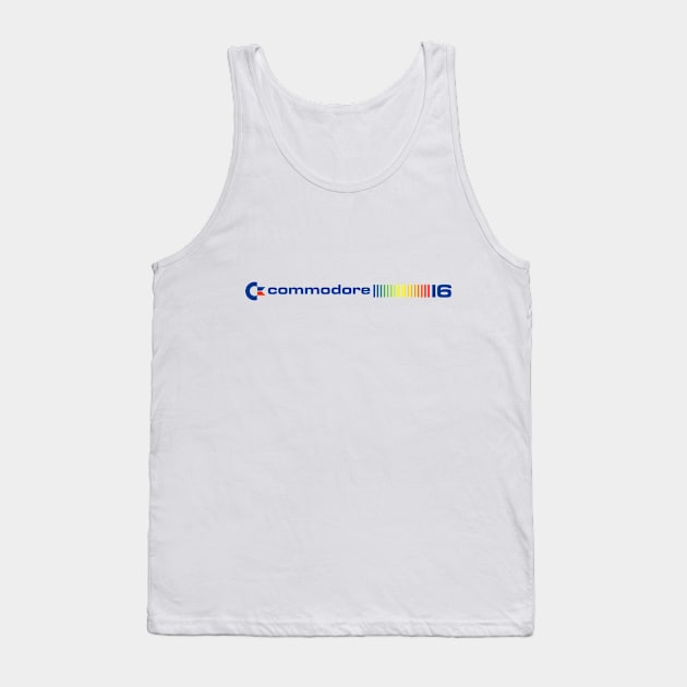 Commodore 16 - Version 1 Tank Top by RetroFitted